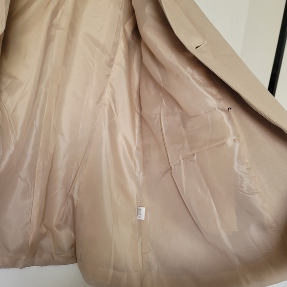 Just Youth Beige Tailored Blazer Jacket Large - Picture 9 of 12